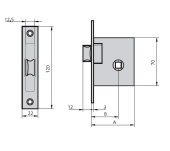 PANY ENCASTAR FUSTA CVL 249