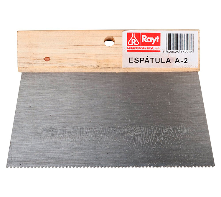 ESPÁTULA DENTADA RAYT PEQUEÑA A-2