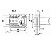 PANY ARMARI REGULAR OJMAR AGULLA VARIABLE 15-40MM