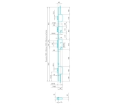 CERRADURA EZCURRA SB-2000B/3 S/CILINDRO C/CORTO