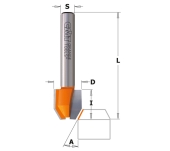 FRESA CMT BISELLAR I RETALLAR EN BISELL TIJA 8MM