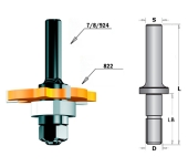 MANDRIL CMT PORTAFRESES FRESA CIRCULAR 822