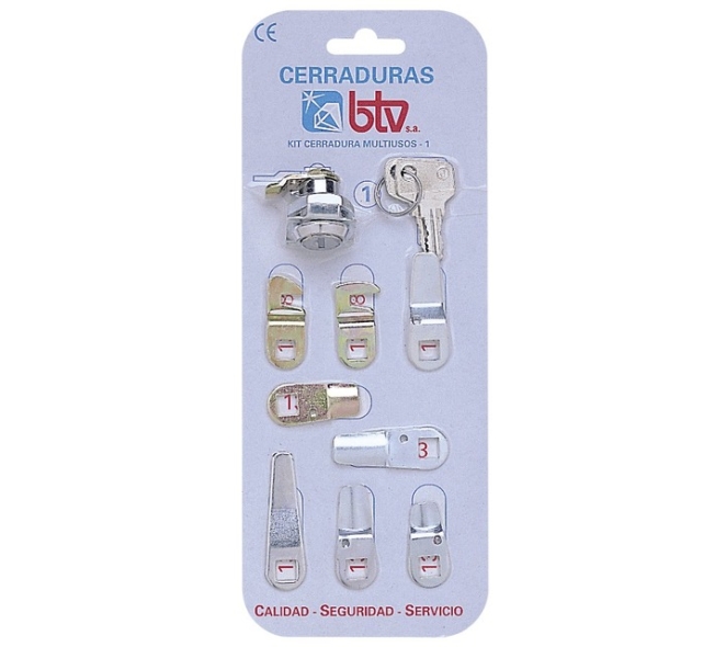 KIT CERRADURA BUZÓN BTV