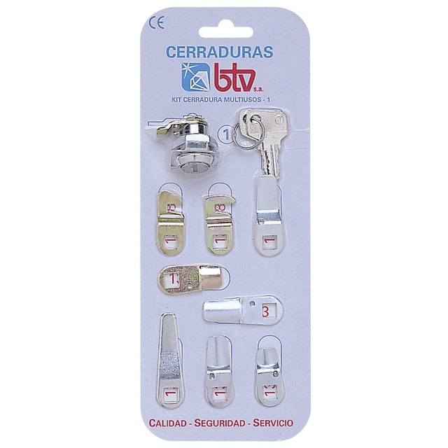 KIT CERRADURA BUZÓN BTV