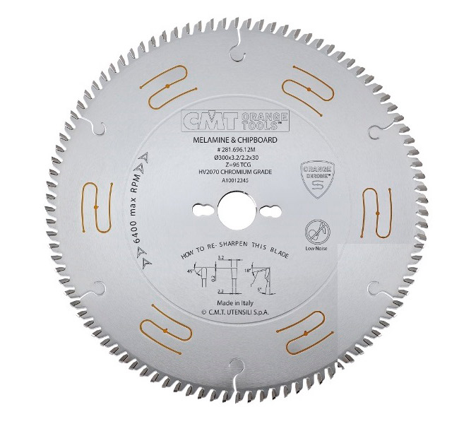 SERRA CIRCULAR CMT DENT TRAPEZOÏDAL