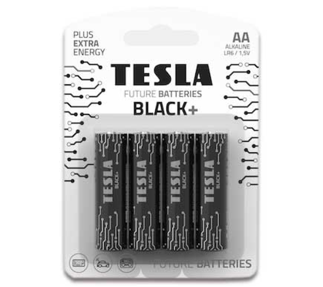 PILA TESLA BLACK+ LR06 (4 UN)