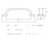 TIRADOR MUEBLE VIEFE AVA 394