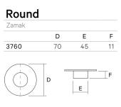 AGAFADOR MOBLE EMBOTIR ROUND 376