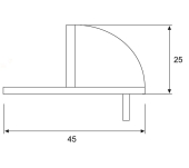 TOPE PUERTA APC BT017