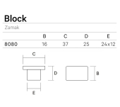 POMO MUEBLE BLOCK 808