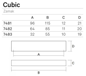 AGAFADOR MOBLE CUBIC 748