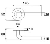 MANETES PORTA ROSETA HERRAYMA RI-403