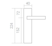 MANILLAS PUERTA PLACA HERRAYMA MRCI-8003