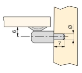 SOPORTE ESTANTES CRISTAL (25UN)