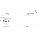 TANCAPORTES GEZE TS 2000 NV SENSE BRAÇ