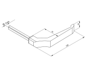 JUEGO MANUBRIOS DE ALUMINIO ALMA 107