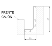 PERFIL GOLA J RECTO