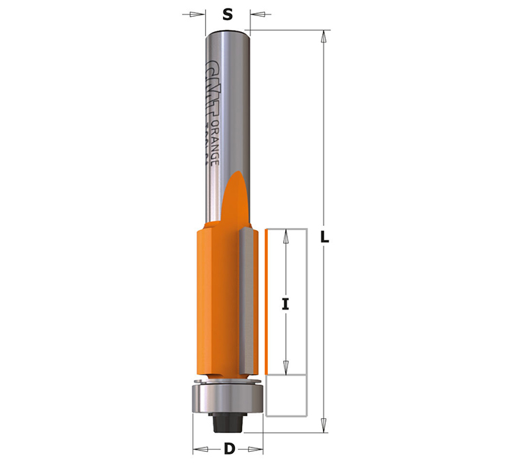 FRESA CMT PARA REFUNDIR VÁSTAGO 8MM