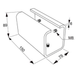 EMPALMAMENT PERFIL GUIA KLEIN K-500/1000