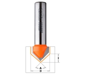 FRESA CMT PARA RANURAR EN "V" (90°) VÁSTAGO 8MM