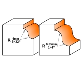 FRESA CMT PARA PERFILAR VÁSTAGO 8MM