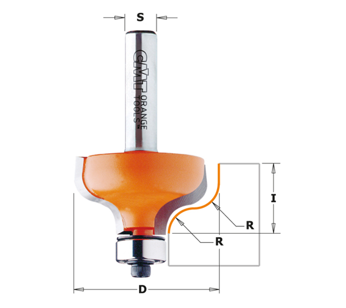 FRESA CMT PERFILAR TIJA 8MM