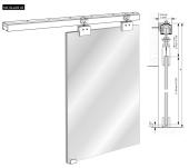 JOC ACCESSORIS KLEIN NK GLASS 45