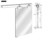 JOC ACCESSORIS KLEIN NK GLASS 80