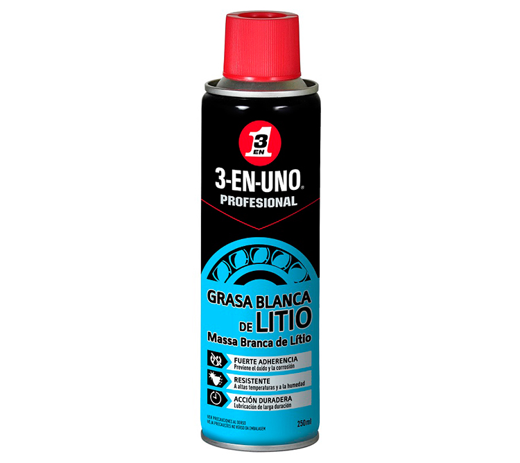 SPRAY 3-EN-UNO GRASA DE LITIO