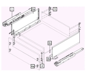 FIJACIÓN FRONTAL LEGRABOX C A/T ZF7C70E2