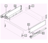 FIJACIÓN FRONTAL LEGRABOX K A/T ZF7K70E2