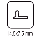 PERFIL SUPERIOR/INFERIOR SAHECO SF-25