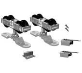 ACCESORIOS SAHECO SF-A160 PLETINA SOBREPONER