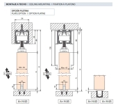 ACCESORIOS SAHECO SF-A300 PLETINA SOBREPONER