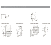 ACCESSORIS + GUIA SAHECO SV-I120 VIDRE