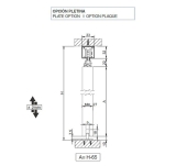 ACCESORIOS SAHECO SF-P70 SOBREPONER