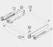 FIJACIÓN FRONTAL LEGRABOX N EXPANDO ZF7N70E2