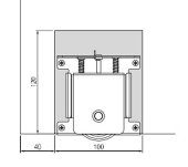 RUEDA INFERIOR D60 DENT