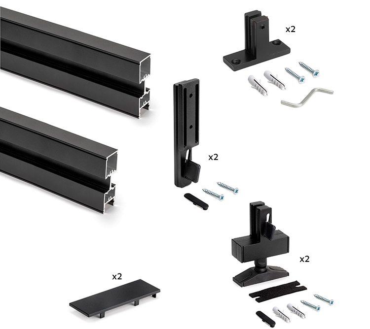 KIT 2 PERFILS + FERRAMENTA ZERO