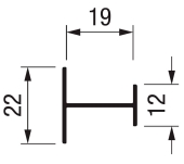 PERFIL "H" PRH19