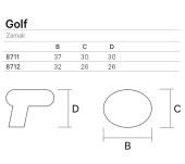 POM MOBLE GOLF 871