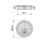 TAPA PASACABLES CIRCUM