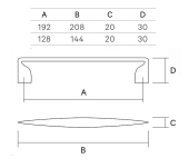 TIRADOR MUEBLE ELBOW 623