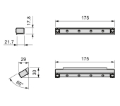 APLIC LED EMUCA DRAWLED LLUM BLANCA FREDA