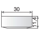 APLIQUE LED EMUCA ALFA NL2 LUZ BLANCA FRÍA