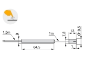 SENSOR LED POINT SWITCH DOBLE INTERRUPTOR 12/24V