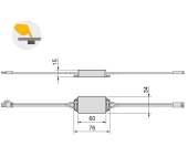 SENSOR LED SPIRIT SWITCH/DIMMER SENSOR OCULT 12V