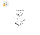 SENSOR LED WIRLY SWITCH/MOTION (MOVIMENT) 12/24V