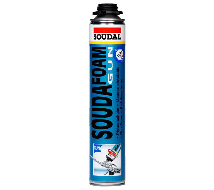 ESCUMA PU SOUDAL SOUDAFOAM GUN PISTOLA