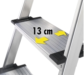 ESCALERA HAILO DE ALUMINIO EASYCLIX XXL